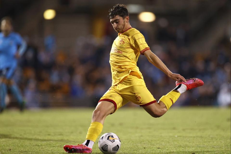 Josh Cavallo plays for Adelaide United in Australia’s A-League  (Getty Images)