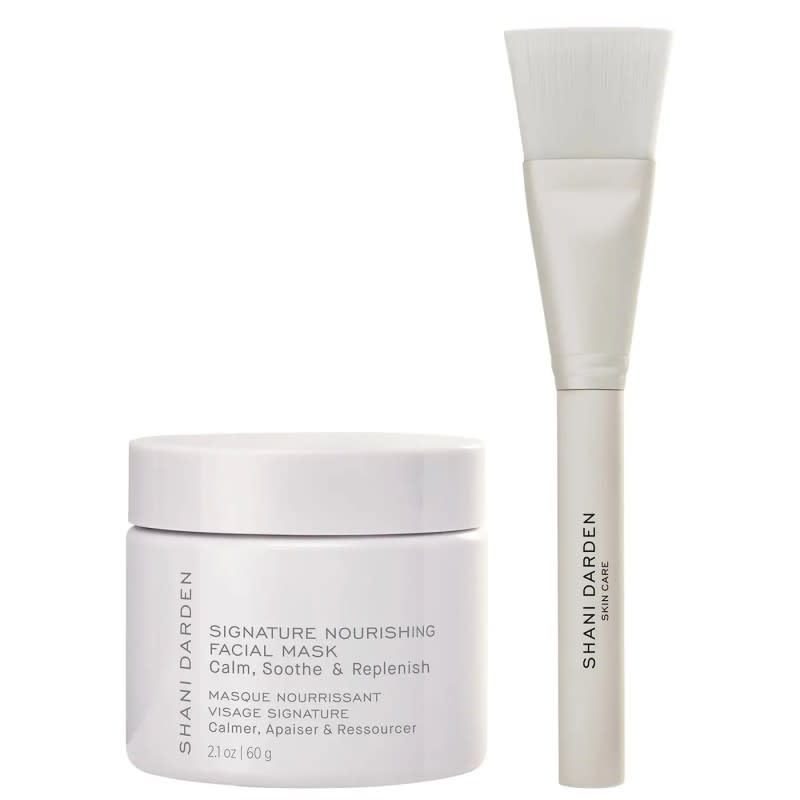 <p><strong>Shani Darden Signature Nourishing Facial Mask, $58, <a href="https://howl.me/ckRJOos81uY" rel="nofollow noopener" target="_blank" data-ylk="slk:available here;elm:context_link;itc:0;sec:content-canvas" class="link ">available here</a>: </strong>"Facialist Shani Darden makes one hell of a skin treatment, and this soothing, clay-based mask is no exception. Kaolin and bentonite sop up excess oil help clear pore congestion, while colloidal oatmeal, aloe and a blend of tea extracts soothe redness and irritation. Some clay masks can render skin parched and stiff, but this one solves that issue with the inclusion of squalane to lock in moisture." —Steph Saltzman, Beauty Director</p>