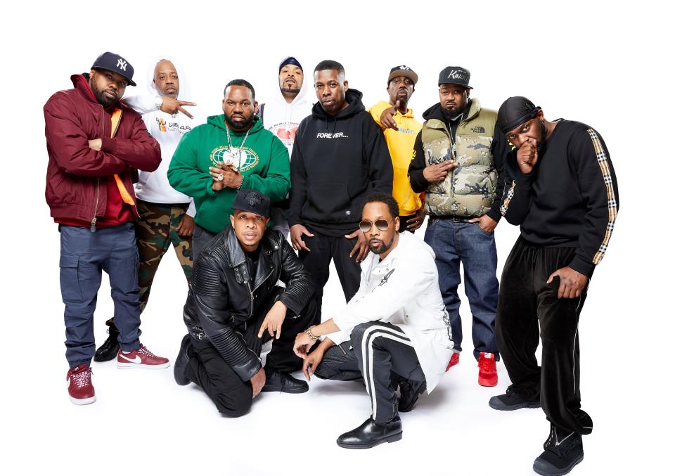 Wu-Tang Clan, pictured here, and Nas will perform at Seminole Hard Rock Event Center on Sept. 24.