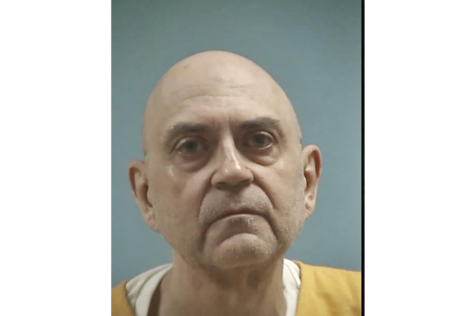 FILE - In this photo provided by the Mississippi Department of Corrections is inmate Paul West, in Pearl, Miss., on May 6, 2022. The Mississippi Supreme Court on Thursday, Jan. 25, 2024, said it would not consider an appeal from West, a former Franciscan friar who was convicted in 2022 in the 1990s sexual abuse of a student at a Catholic school in Greenwood, Miss. (Mississippi Department of Corrections via AP, File)