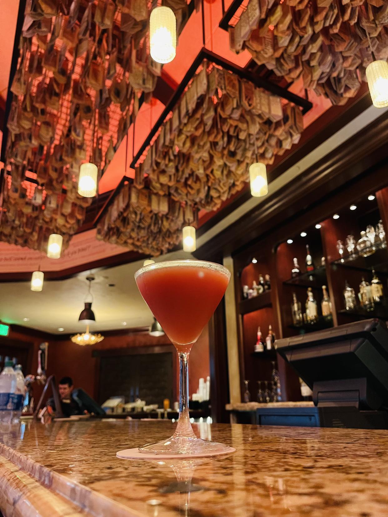 Nomad Lounge at Disney's Animal Kingdom is the perfect spot to cool off and have a specialty cocktail. (Photo: Carly Caramanna)