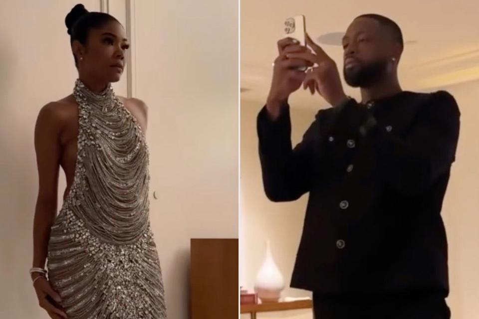 <p>Gabrielle Union/Instagram</p> Gabrielle Union; Dwyane Wade