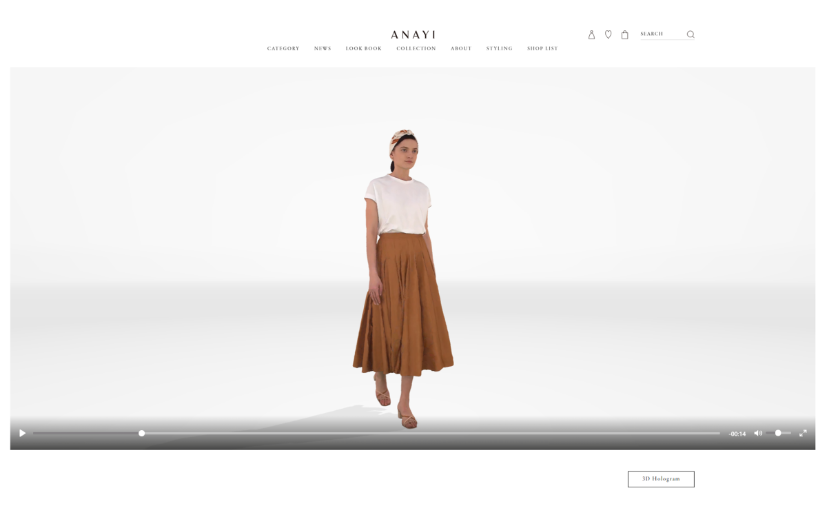 Arcturus and Japanese Clothing Brand ANAYI Help Redefine Online