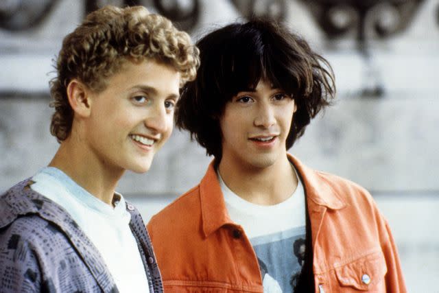 Orion/Courtesy Everett Collection Alex Winter and Keanu Reeves in 'Bill & Ted's Excellent Adventure'