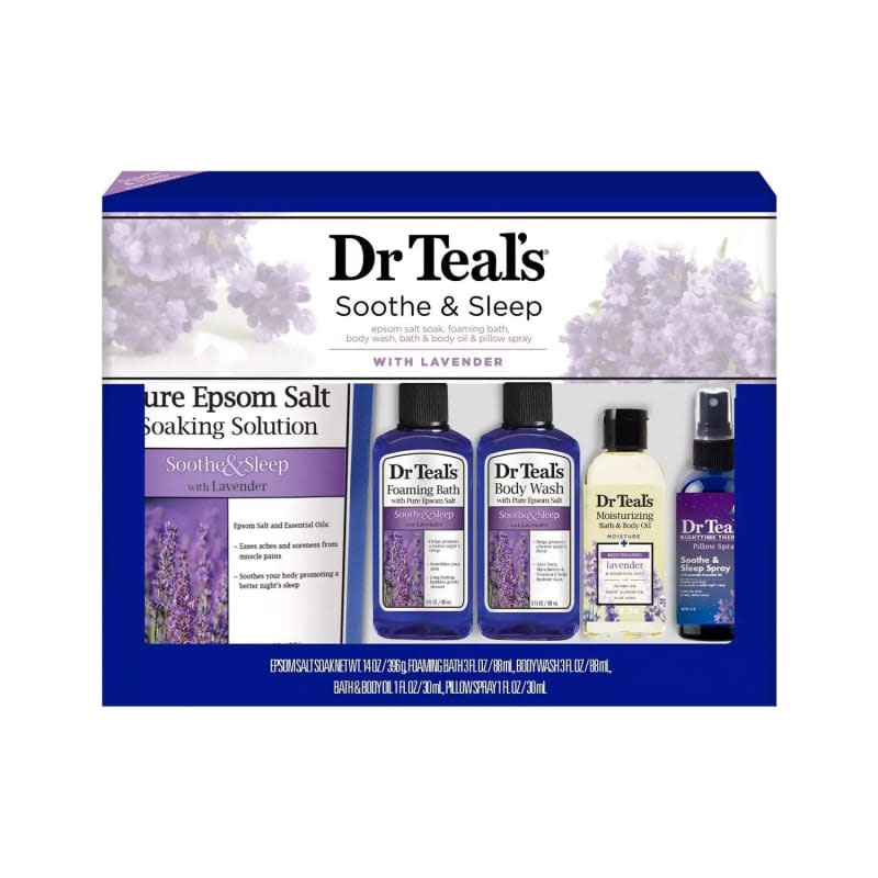 Dr. Teal's Epsom Salt Lavender Bath Gift Set