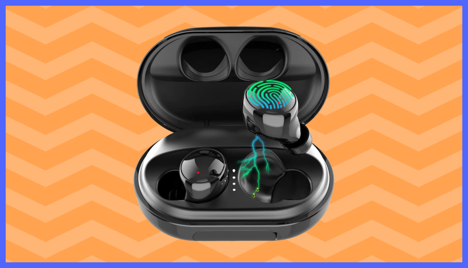 See why more than 3,600 reviewers swear by these $26 waterproof wireless earbuds—save $8. (Photo: Amazon)