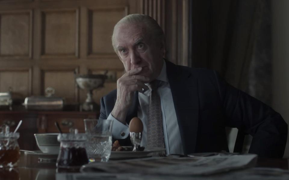 Jonathan Pryce plays the Duke of Edinburgh in the fifth season of the Netflix drama - Netflix