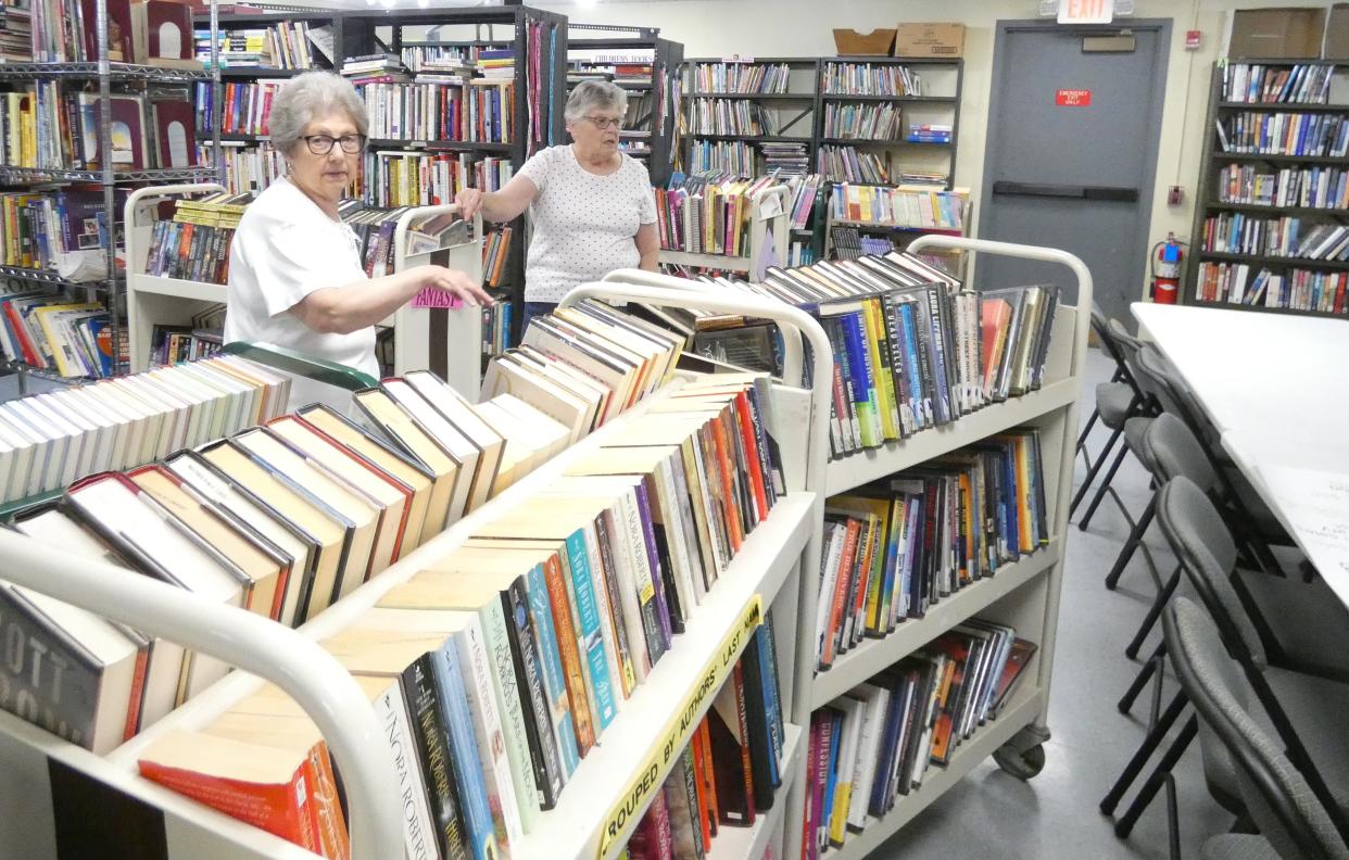 Books are not the only resource for the community that library now offers.