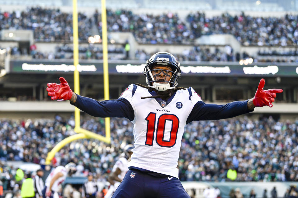 Former Houston Texans wide receiver DeAndre Hopkins (10) will have a huge impact with the Cardinals. (Photo by Gavin Baker/Icon Sportswire via Getty Images)