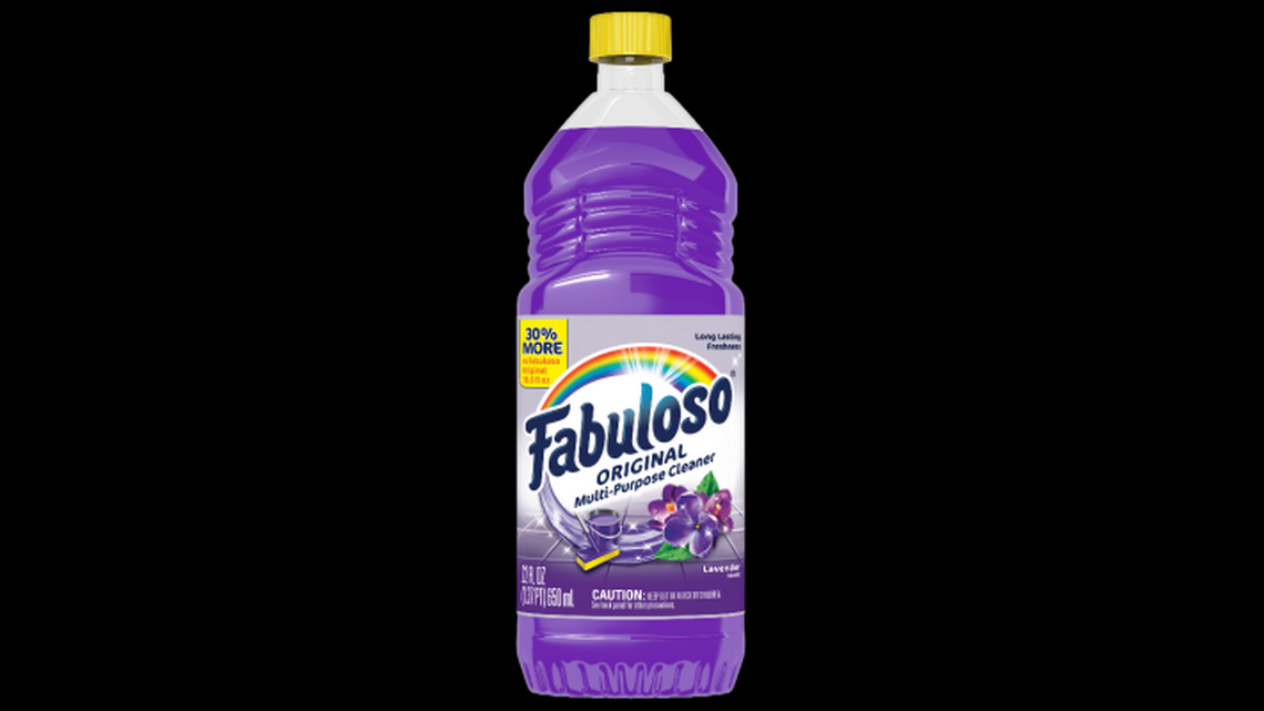 The Lavender Scent Fabuloso is one of five scents of the cleaner recalled.