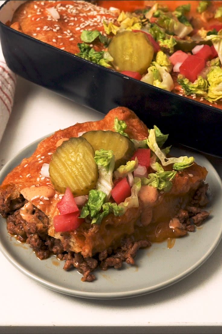 Cheeseburger Casserole