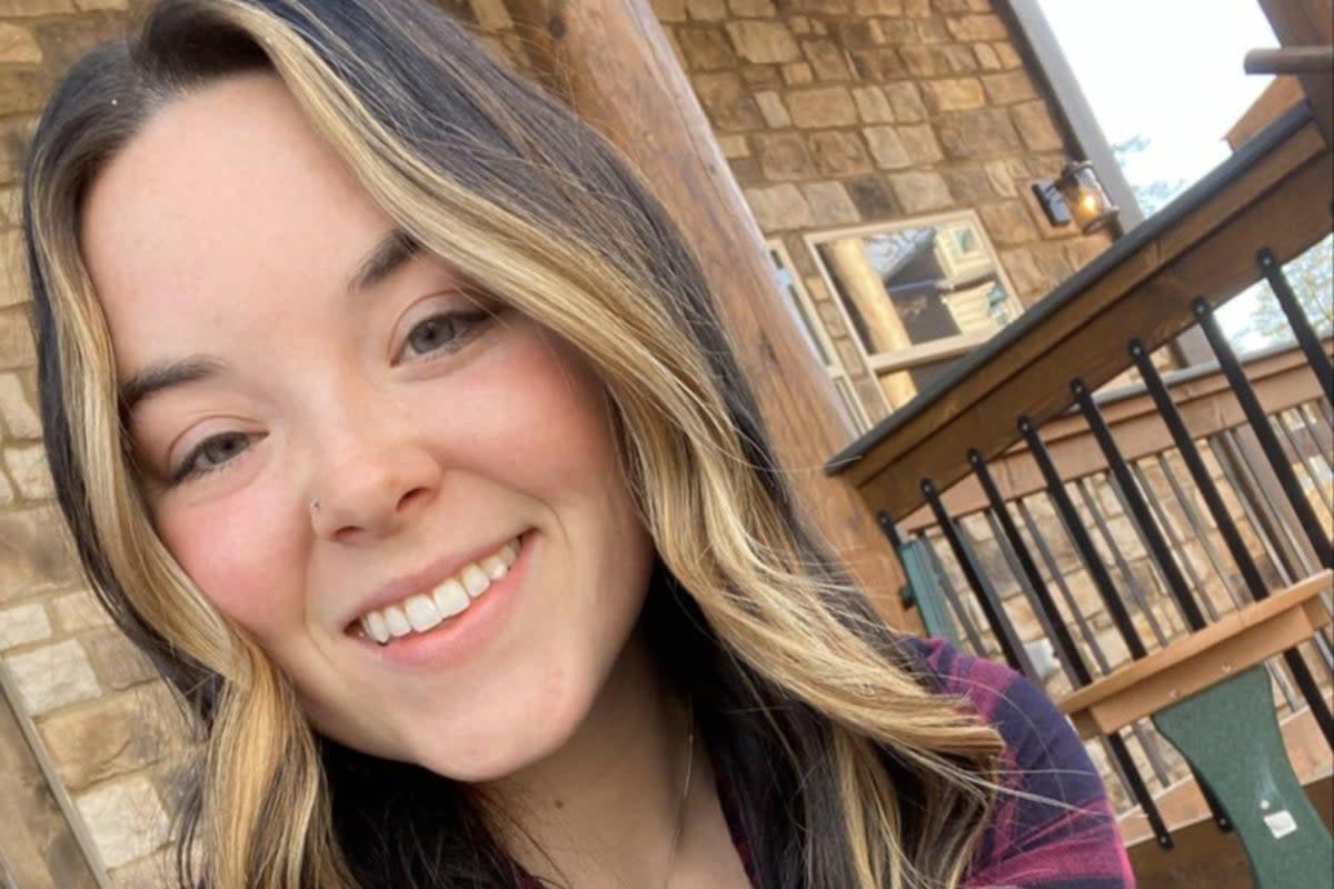 Ashlea Albertson, 24, who drove for the Tony Stewart Racing team, died last week in an apparent road rage crash away from the race track   (Erlewein Mortuary & Crematory - Greenfield)