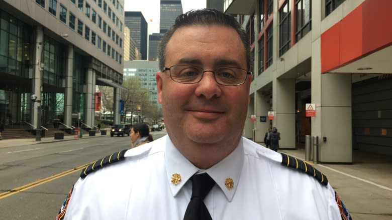 New fire chief Matthew Pegg says rescuing a little girl changed his life