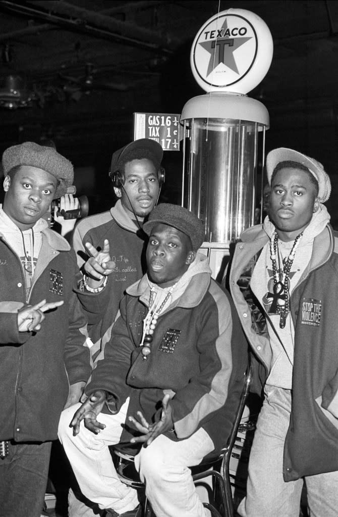 On their third nomination, New York’s A Tribe Called Quest became just the sixth hip-hop group to make the rock hall. Getty Images