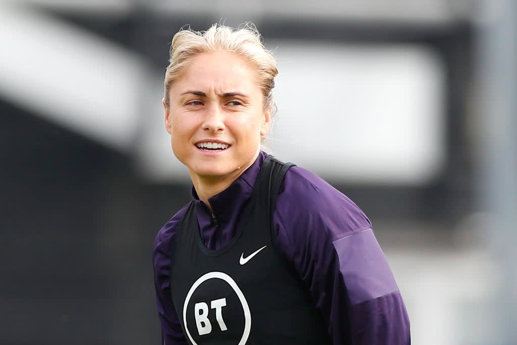 Former England captain Steph Houghton is confident she will be fit for this summer’s home Euros  (The FA via Getty Images)