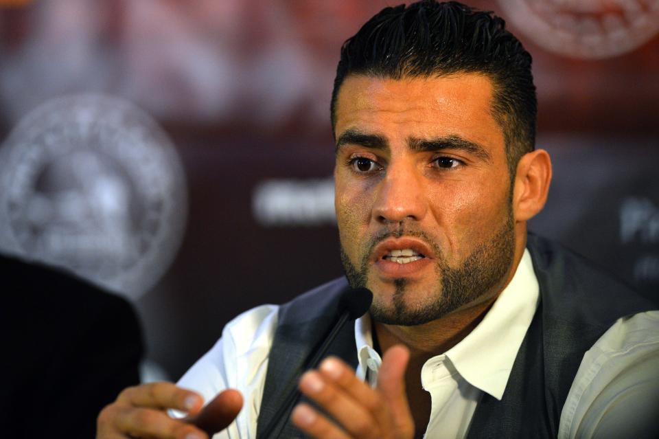 Lebanese-born German heavyweight Manuel CharrAFP via Getty Images
