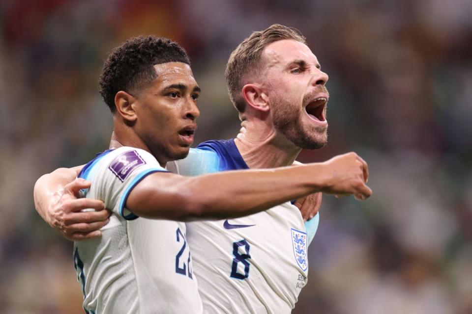 Henderson and Bellingham were excellent against Senegal (The FA via Getty Images)