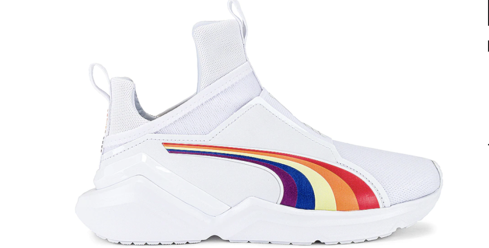 Puma Fierce 2 Pride Sneakers. PHOTO: Revolve