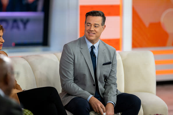 TODAY — Pictured: Carson Daly on Thursday, January 25, 2024 — (Photo by: Nathan Congleton/NBC via Getty Images)