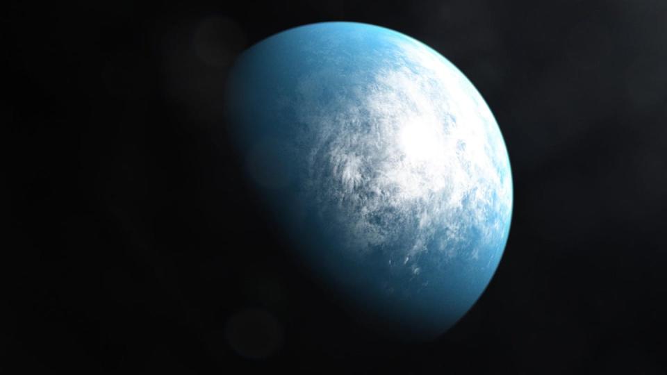 Exoplanets, like TOI-700d shown in this artist’s conception, are planets beyond our solar system and are prime candidates in the search for life. <a href="https://www.jpl.nasa.gov/spaceimages/images/largesize/PIA23408_hires.jpg" rel="nofollow noopener" target="_blank" data-ylk="slk:NASA's Goddard Space Flight Center;elm:context_link;itc:0;sec:content-canvas" class="link ">NASA's Goddard Space Flight Center</a>