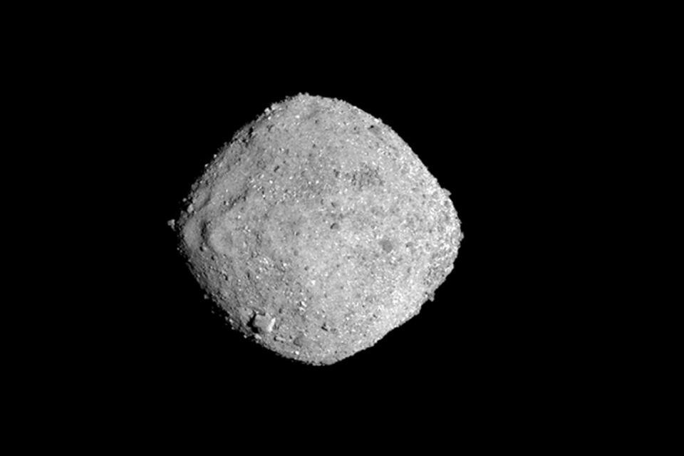 <p>Scientists have released the first data collected since their spacecraft Osiris-Rex hooked up last week with the asteroid Bennu.</p>