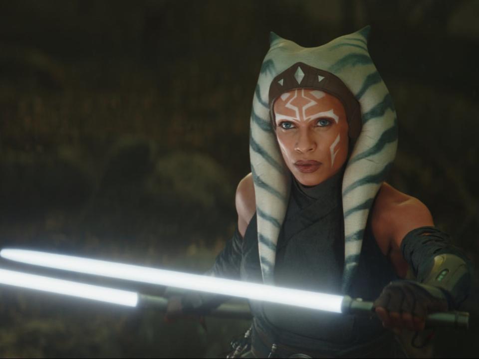 Dawson as Ahsoka Tano in The Mandalorian’s second season (Lucasfilm)