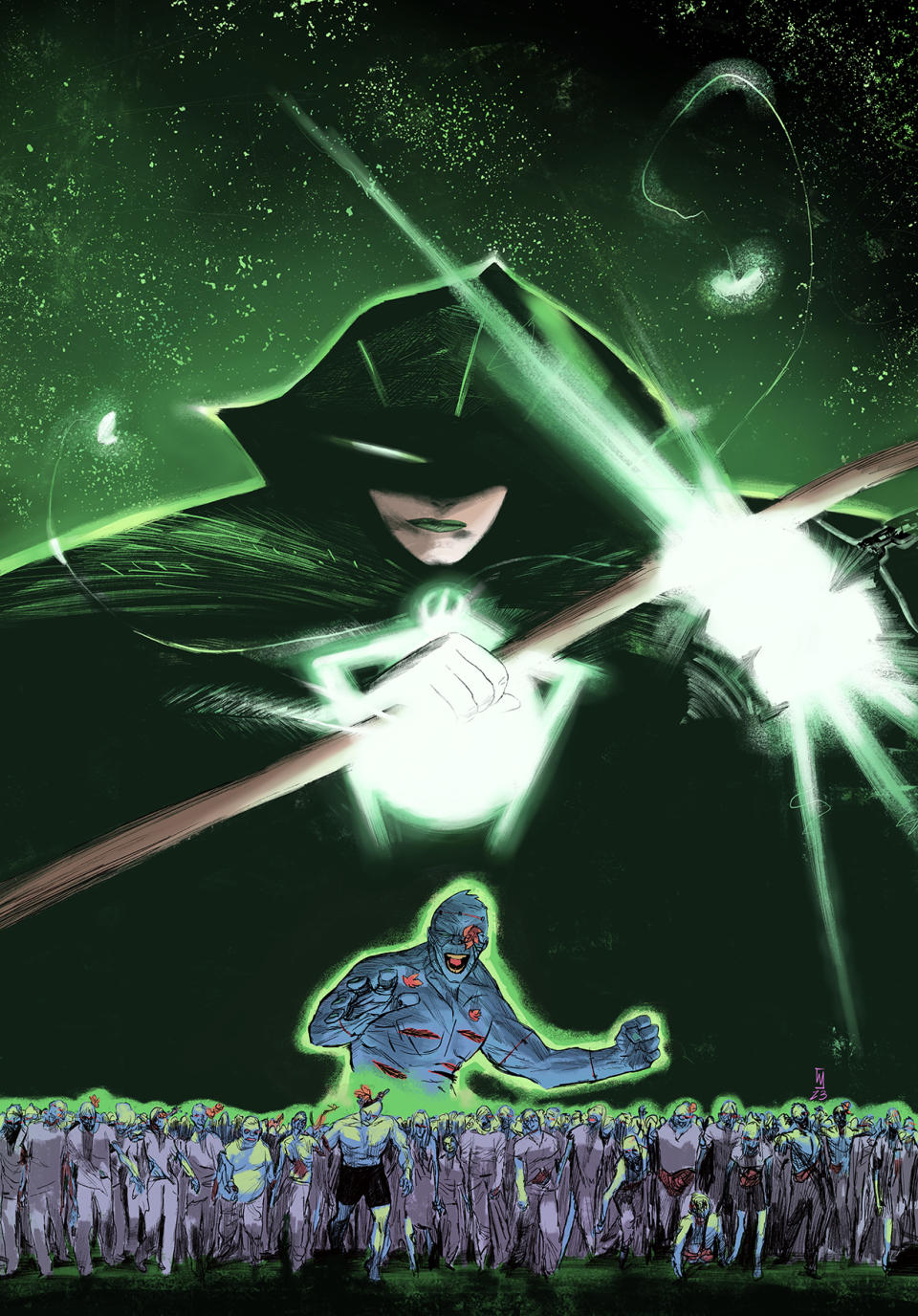 Art from Green Lantern: Dark