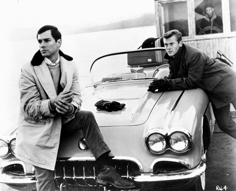 George Maharis y Martin Milner, protagonistas de Ruta 66