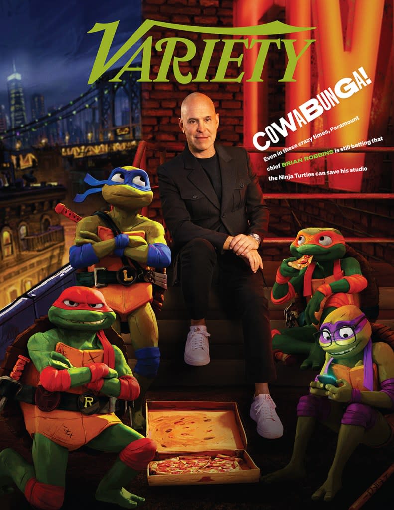 Brian Robbins Variety Cover Teenage Mutant Ninja Turtles