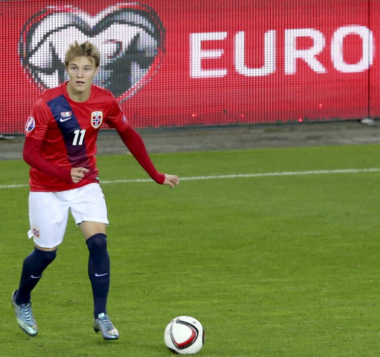 <p>Milieu de terrain, 18 ans, Real Madrid (prêté à Heerenveen), Norvège (Photo Reuters)</p>