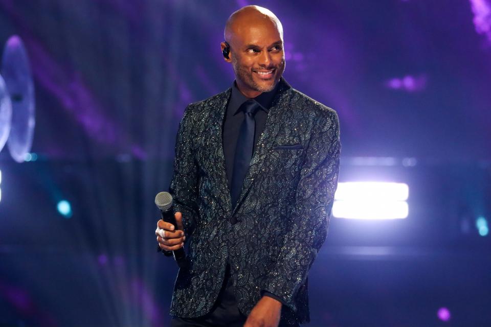 Singer Kenny Lattimore performs onstage at 2023 Black Music Honors at Cobb Energy Performing Arts Centre on May 19, 2023, in Atlanta.