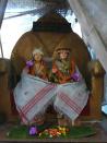 Idols of Keithel Lairembi, the traditional Manipuri deities that sanctify the marketplace.