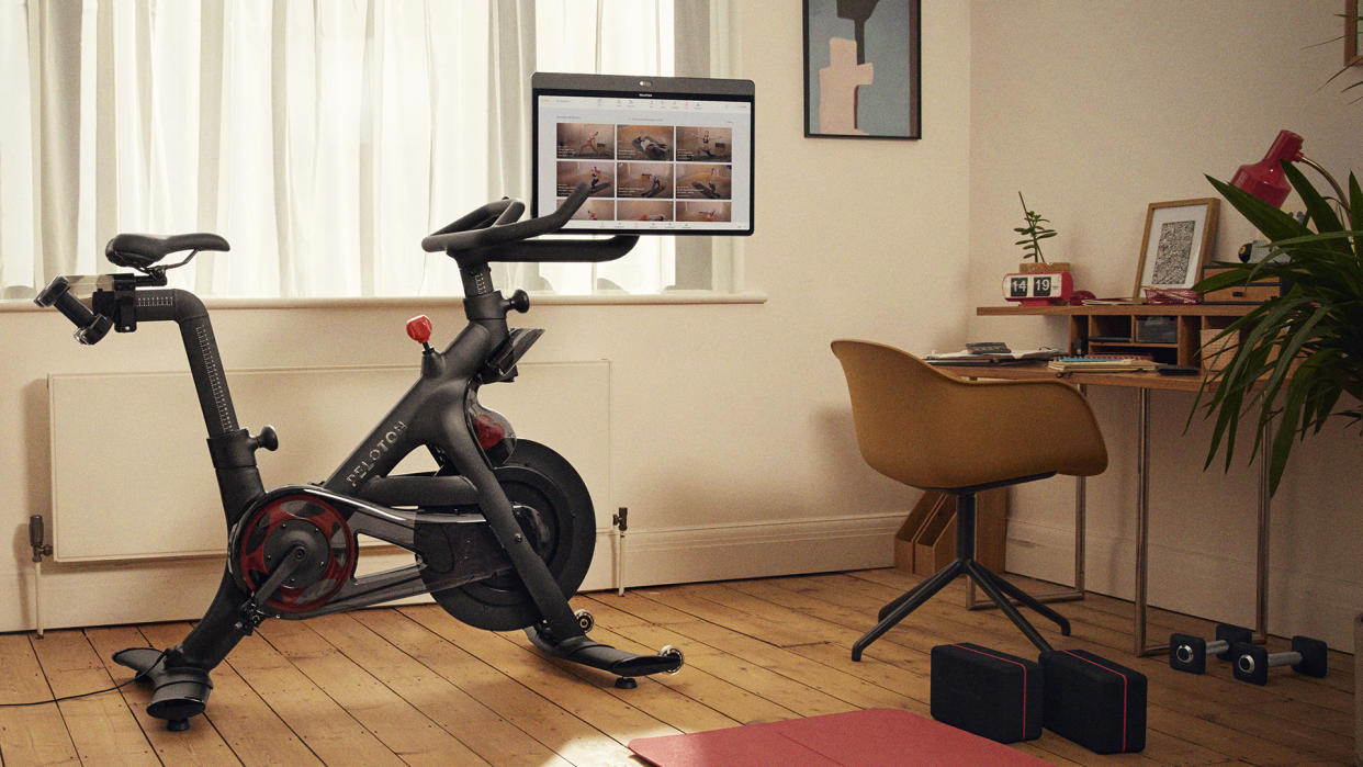  Peloton Bike+ lifestyle image. 