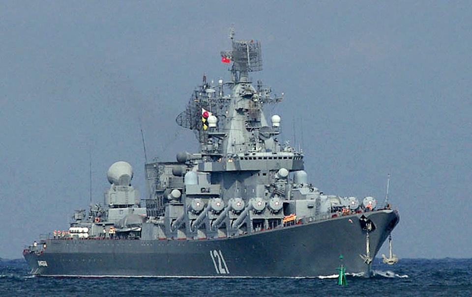 The Moskva, a missile cruiser that was the flagship of Russia's Black Sea fleet, was built in Ukraine and had a proud history before sinking Thursday after an explosion and fire.