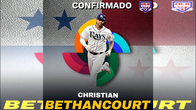 光芒捕手貝森寇特（Christian Bethancourt）入選巴拿馬經典賽正選名單。（圖／翻攝自推特）