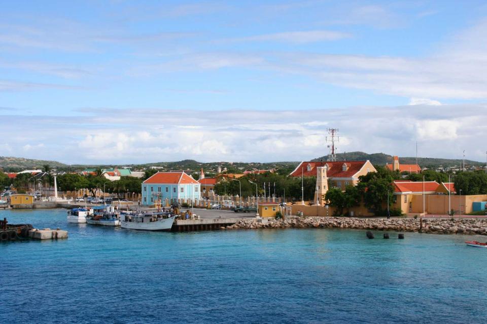 View of Kralendijk, Bonaire