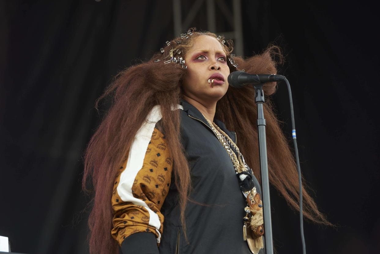 Erykah Badu sorgte bei einem Konzert in den USA für eine Kontroverse. (Bild: Tony Nelson/Mediapunch Inc. /IPx)