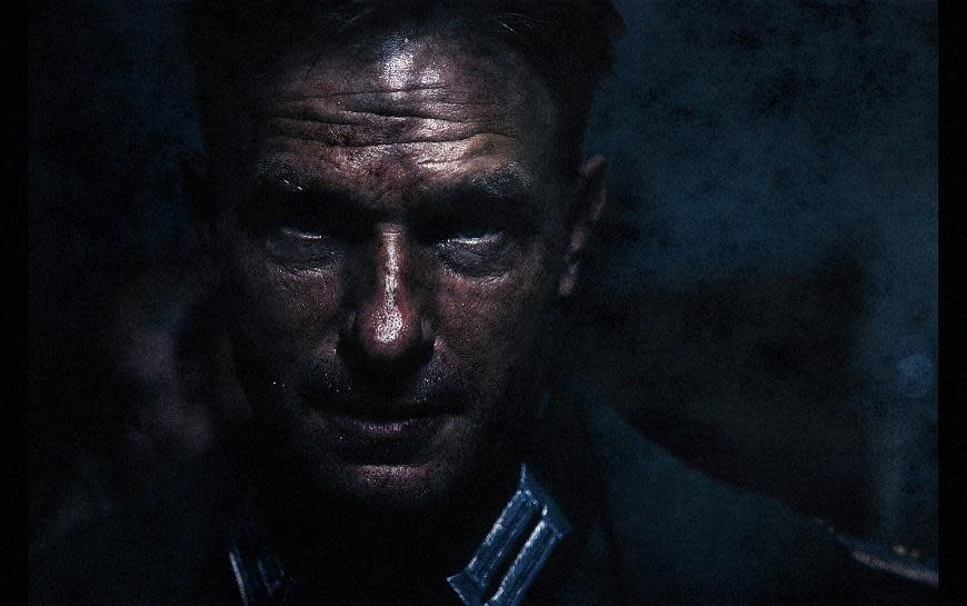 This image released by Sony Pictures shows Thomas Kretschmann in a scene from "Stalingrad." (AP Photo/Sony Pictures)