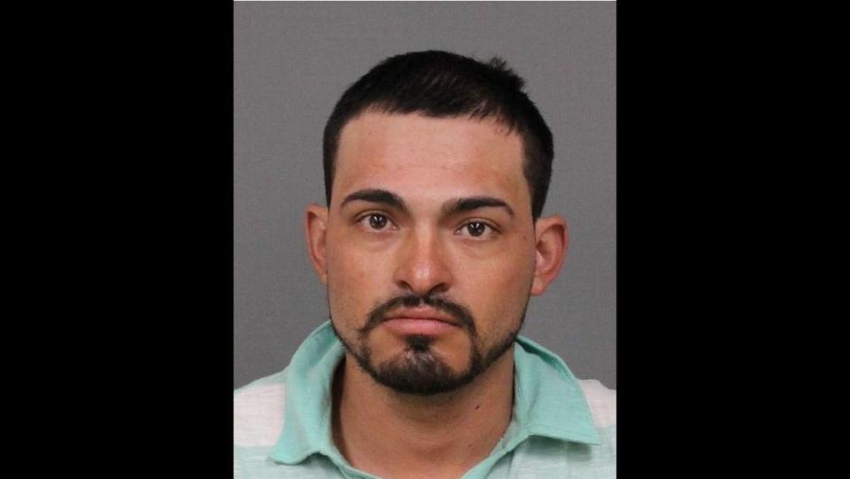 The Paso Robles Police Department is searching for Leonel Herrejon Sanchez, 33, of Paso Robles in connection to an armed robbery at the Dry Creek Apartments complex. Police say the suspect is considered armed and dangerous.