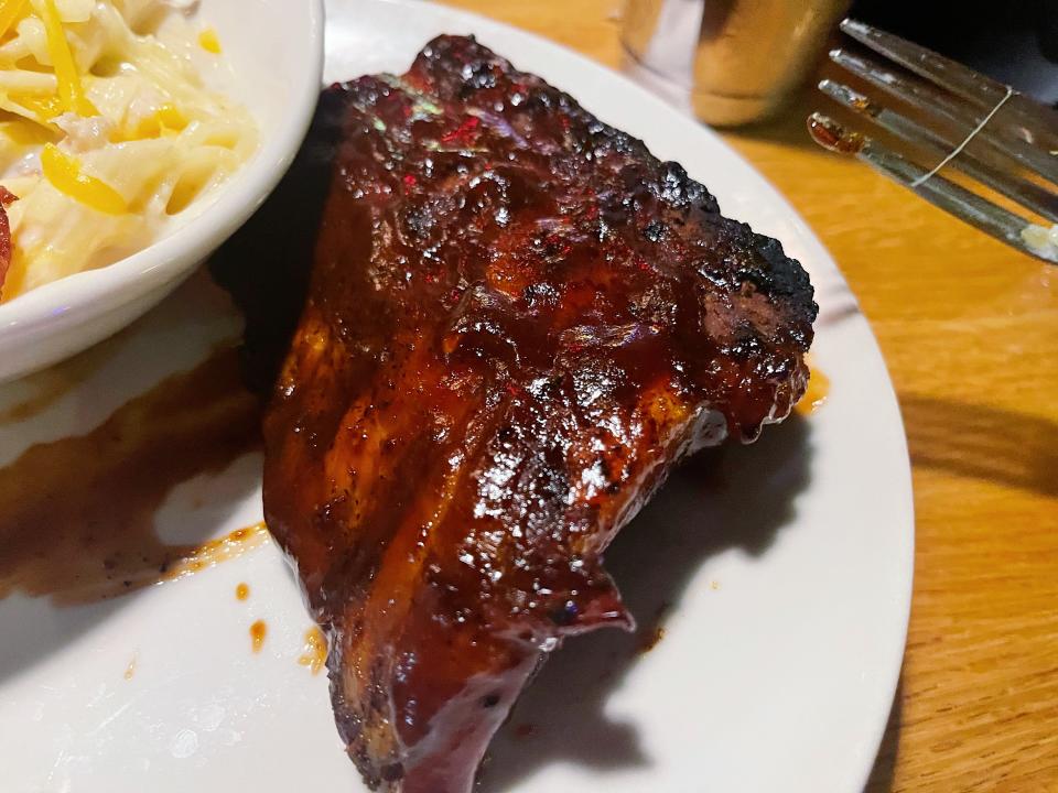 applebees baby back ribs