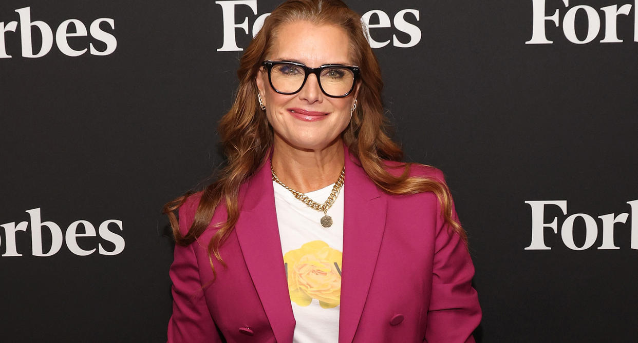 Brooke Shields attends the 10th Annual Forbes Power Women's Summit at Jazz at Lincoln Center on September 15, 2022 in New York City. (Photo by Taylor Hill/Getty Images)