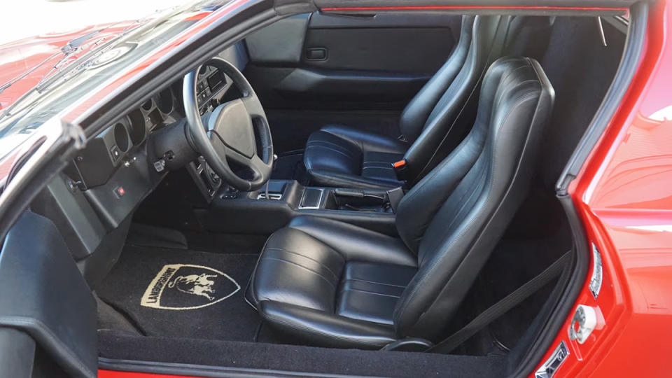 Inside the 1984 Lamborghini Jalpa