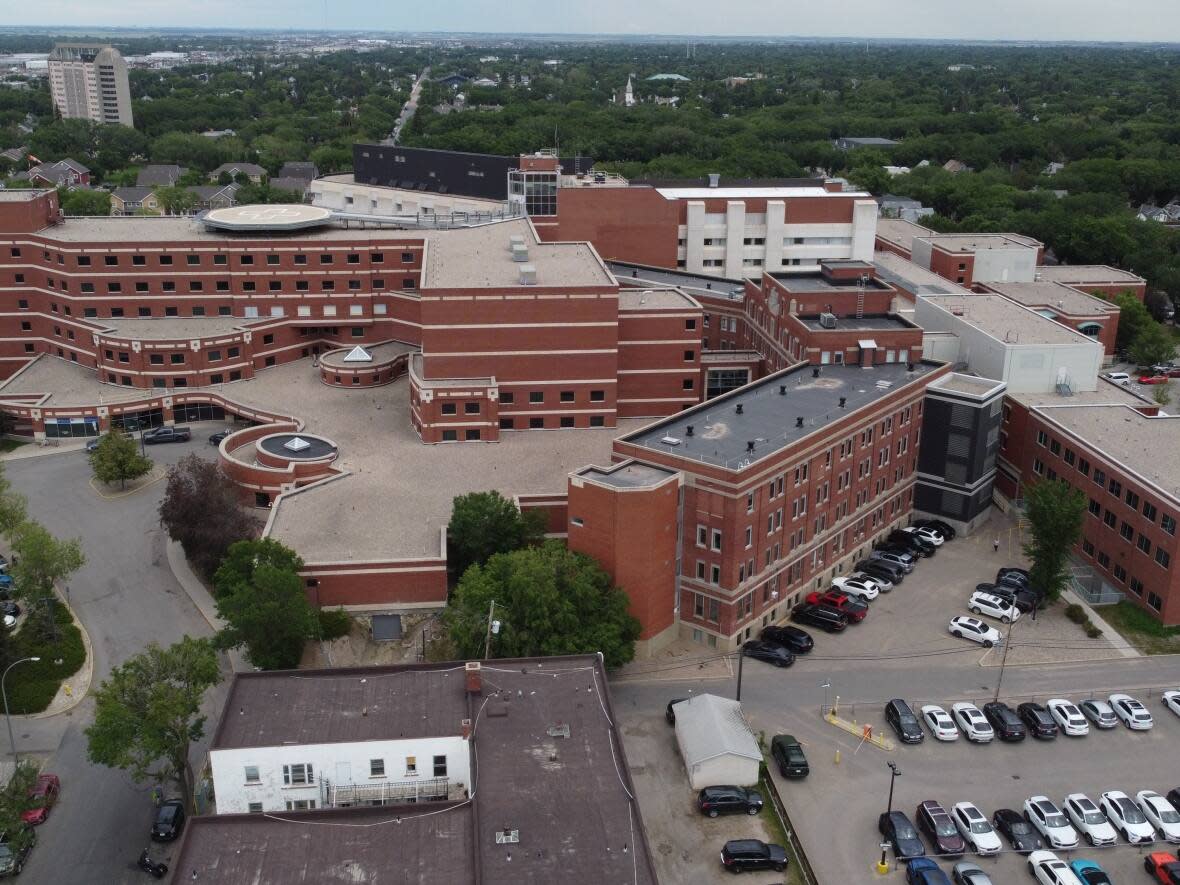 The Regina General Hospital on June 24, 2021.  (Cory Herperger/CBC - image credit)