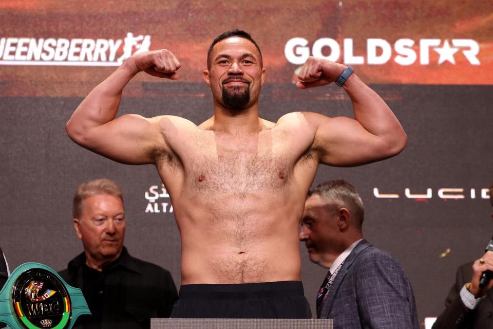 Joseph Parker, who outpointed Deontay Wilder in December, will fight Zhilei Zhang (Getty Images)
