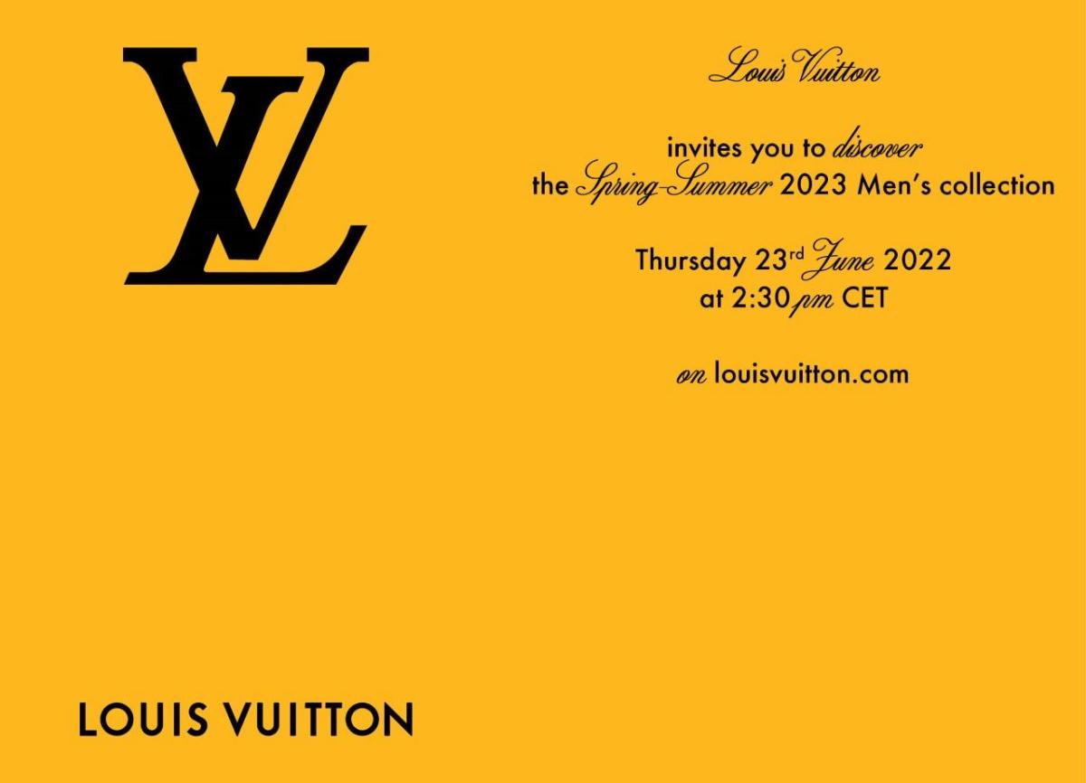 Louis Vuitton To Present Woman's Spring-Summer 2023 Trunk Show At