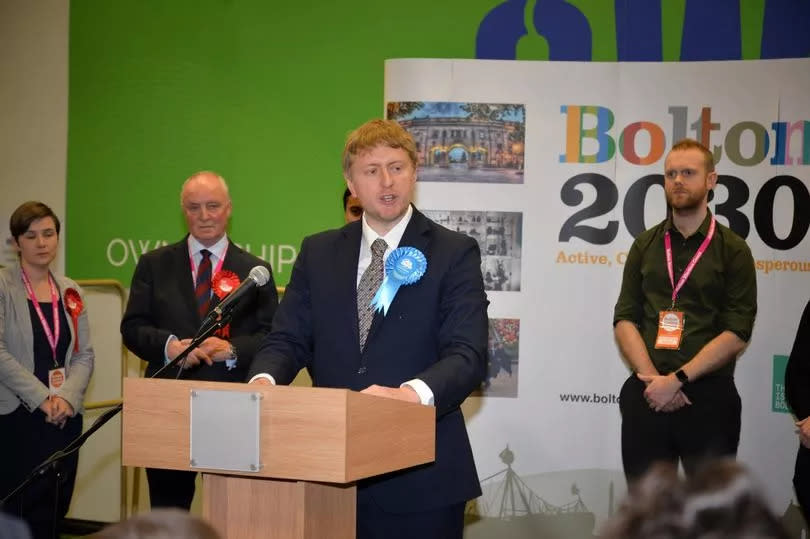 Mark Logan won the seat for the Conservatives back in 2019