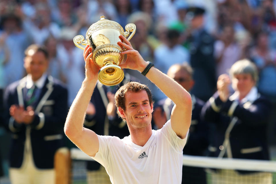 10: Andrew Murray wins Wimbledon, July 7, 2013