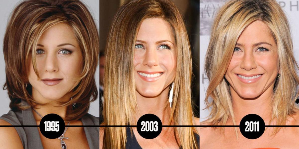 The Five Rachel Hairstyles of Rachel Green (Jennifer Aniston