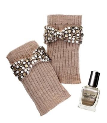 Deborah Lippmann for Juicy handwarmer and nail polish set