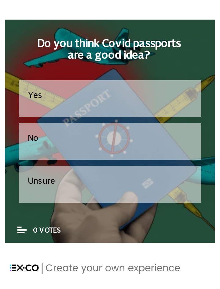 Covid passports